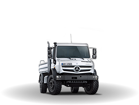 Hochgeländegängiger Unimog